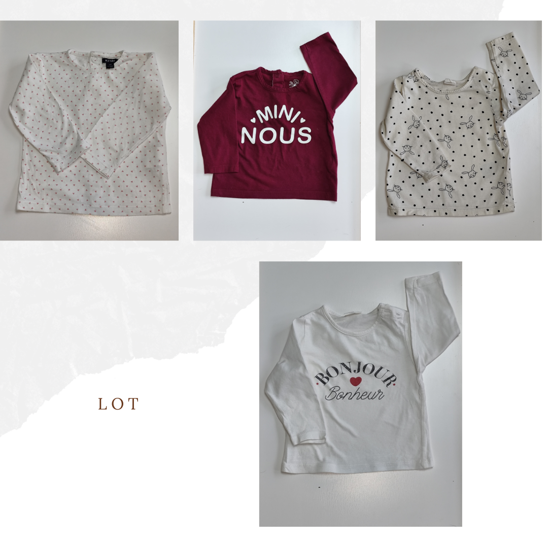 Lot de Polo 6 Mois