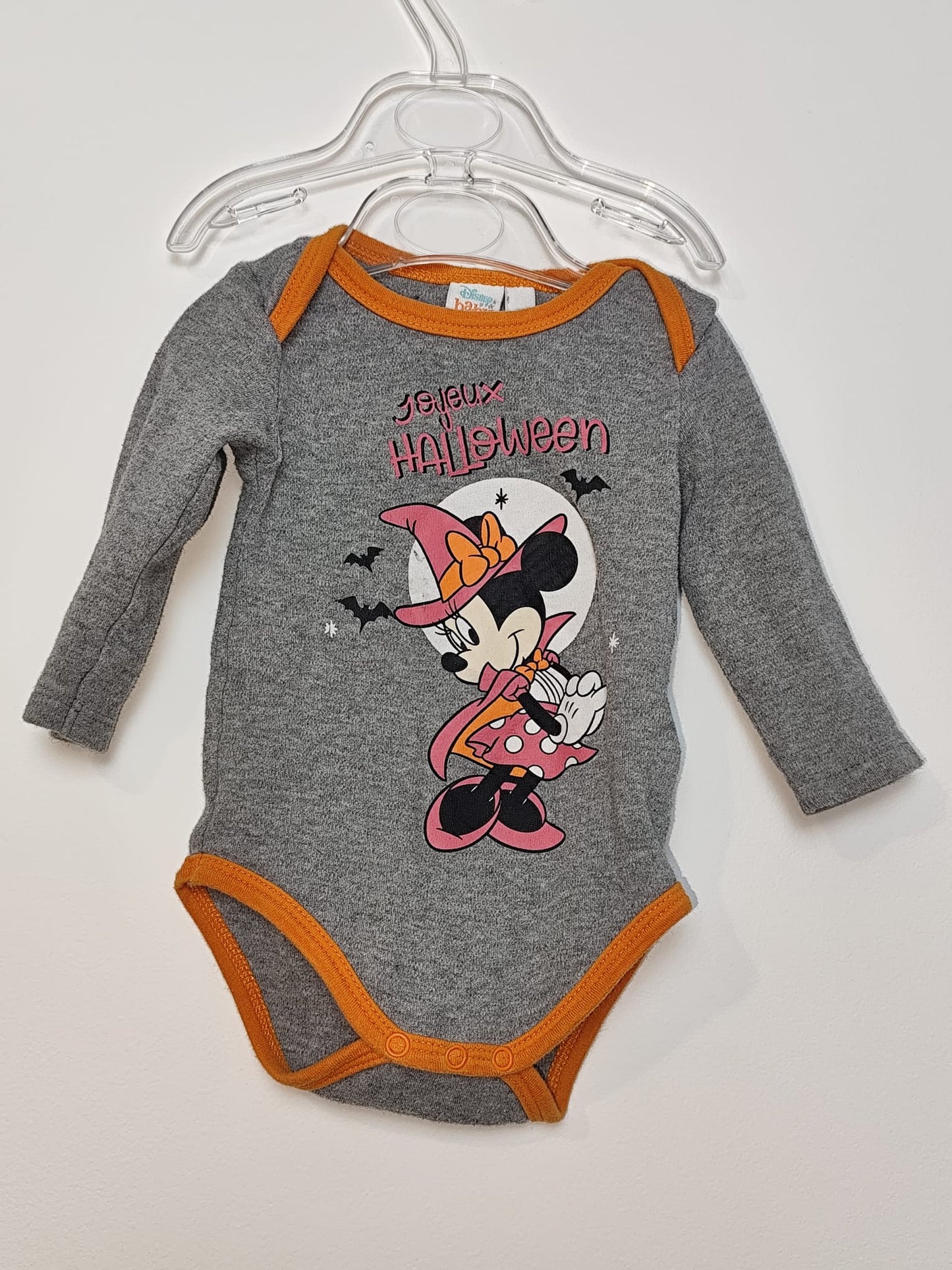 Lot de bodys "Halloween" 6 Mois