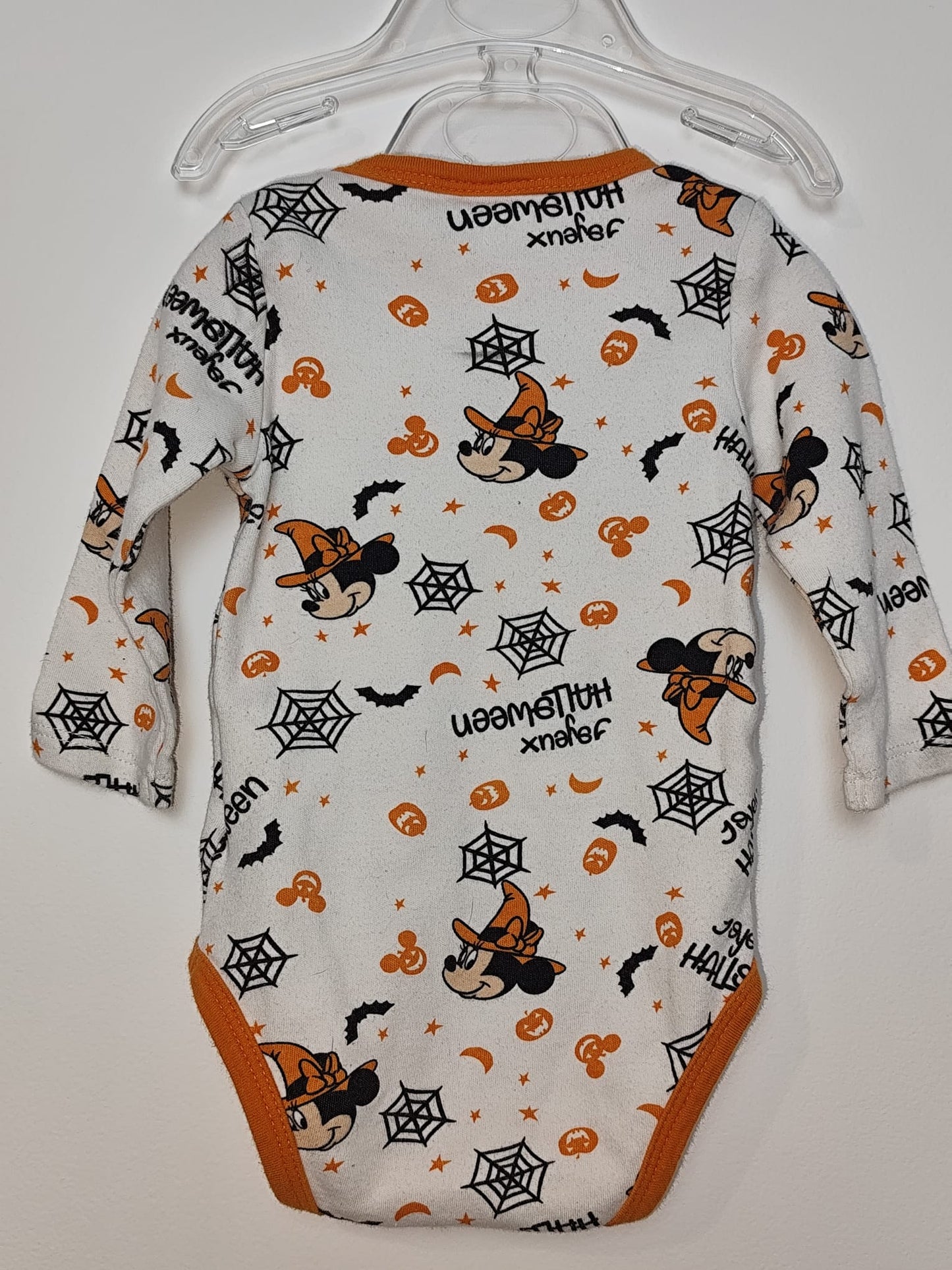 Lot de bodys "Halloween" 6 Mois