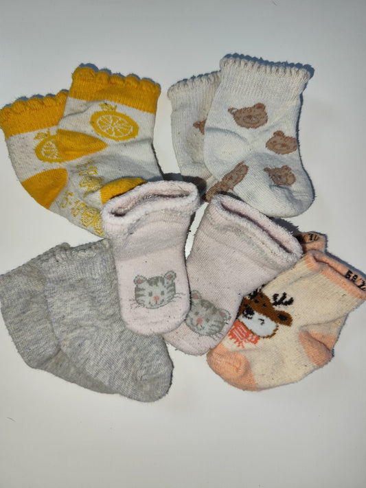 Lot chaussette naissance