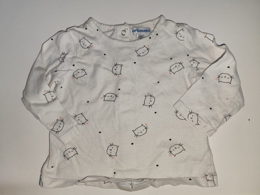 T-shirt manche longue VERBAUDET 9 Mois
