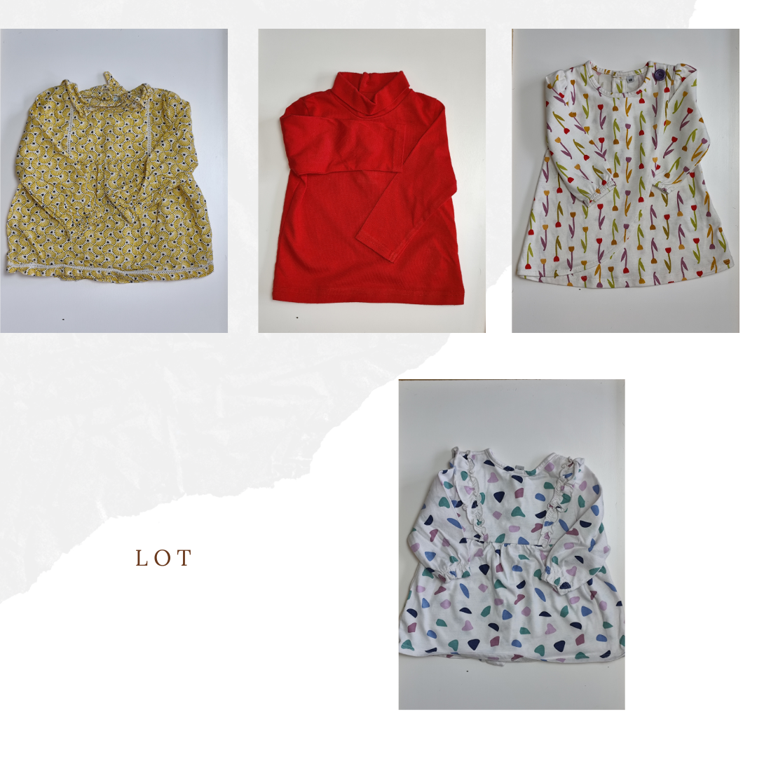Lot de Polo 6 Mois