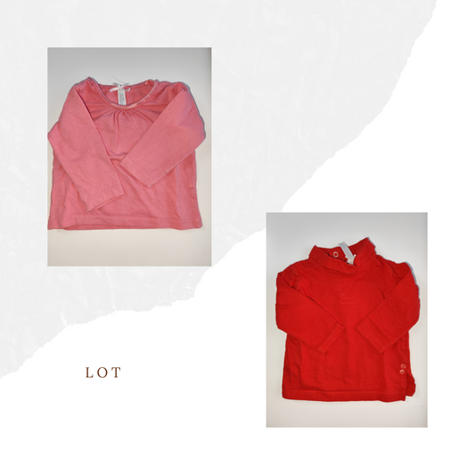Lot de Polo 6 Mois