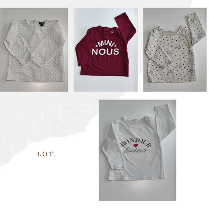 Lot de Polo 6 Mois