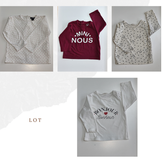 Lot de Polo 6 Mois
