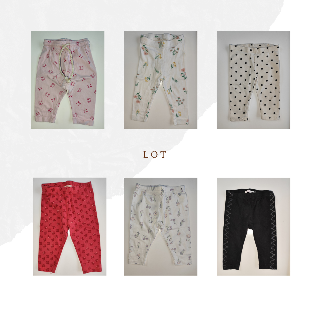 Lot de Pantalon 6 Mois