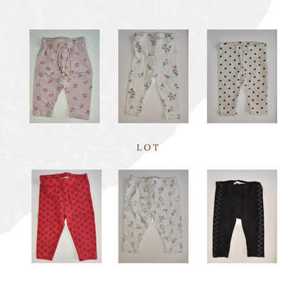 Lot de Pantalon 6 Mois