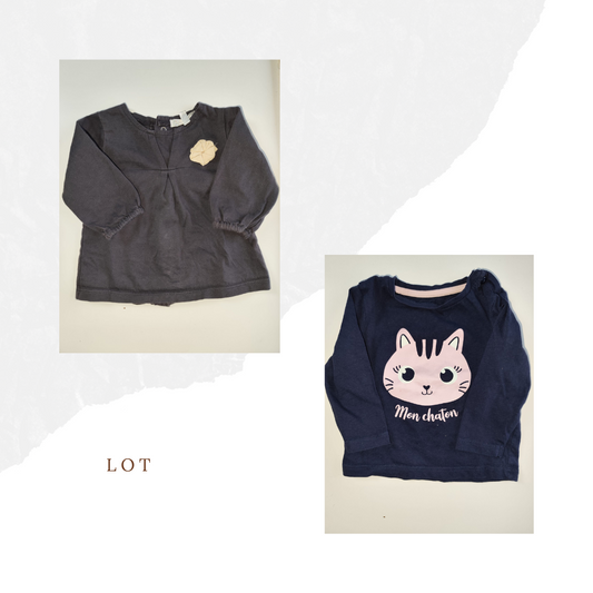 Lot de T-Shirt 6 Mois