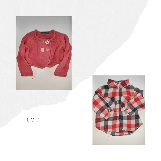 Lot de Veste 9 Mois
