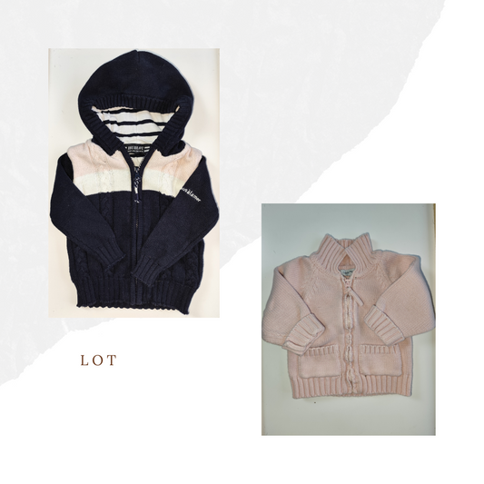 Lot de veste 9 Mois