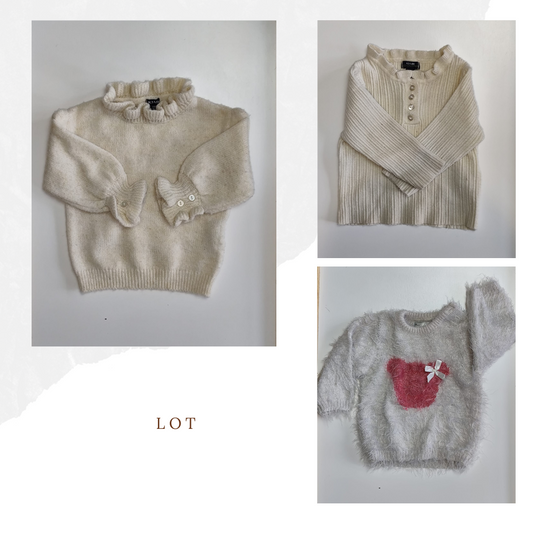 Lot de Pulls 3 Mois